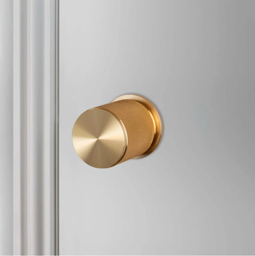 door knob solid brass