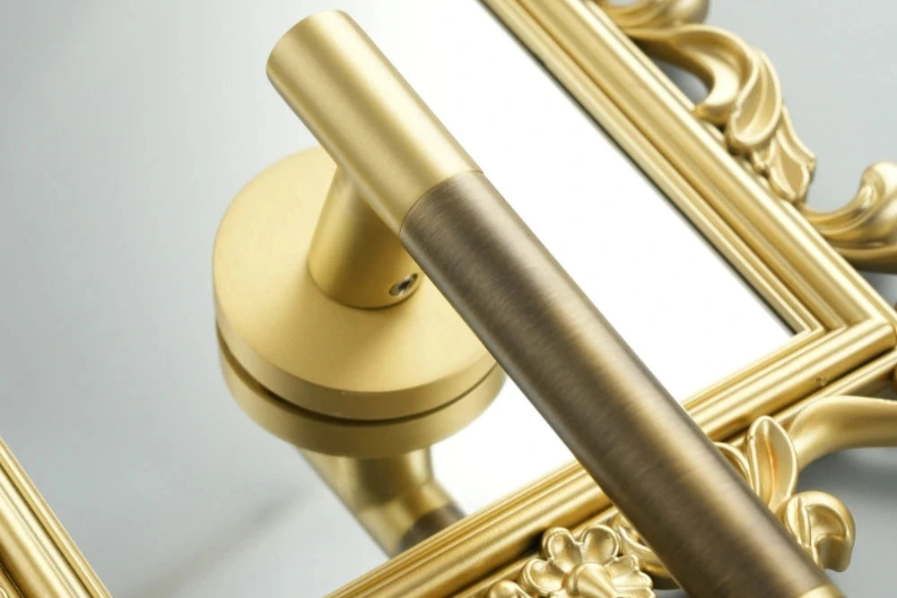 Solid Metal Vellum Solane Handles (Pair)