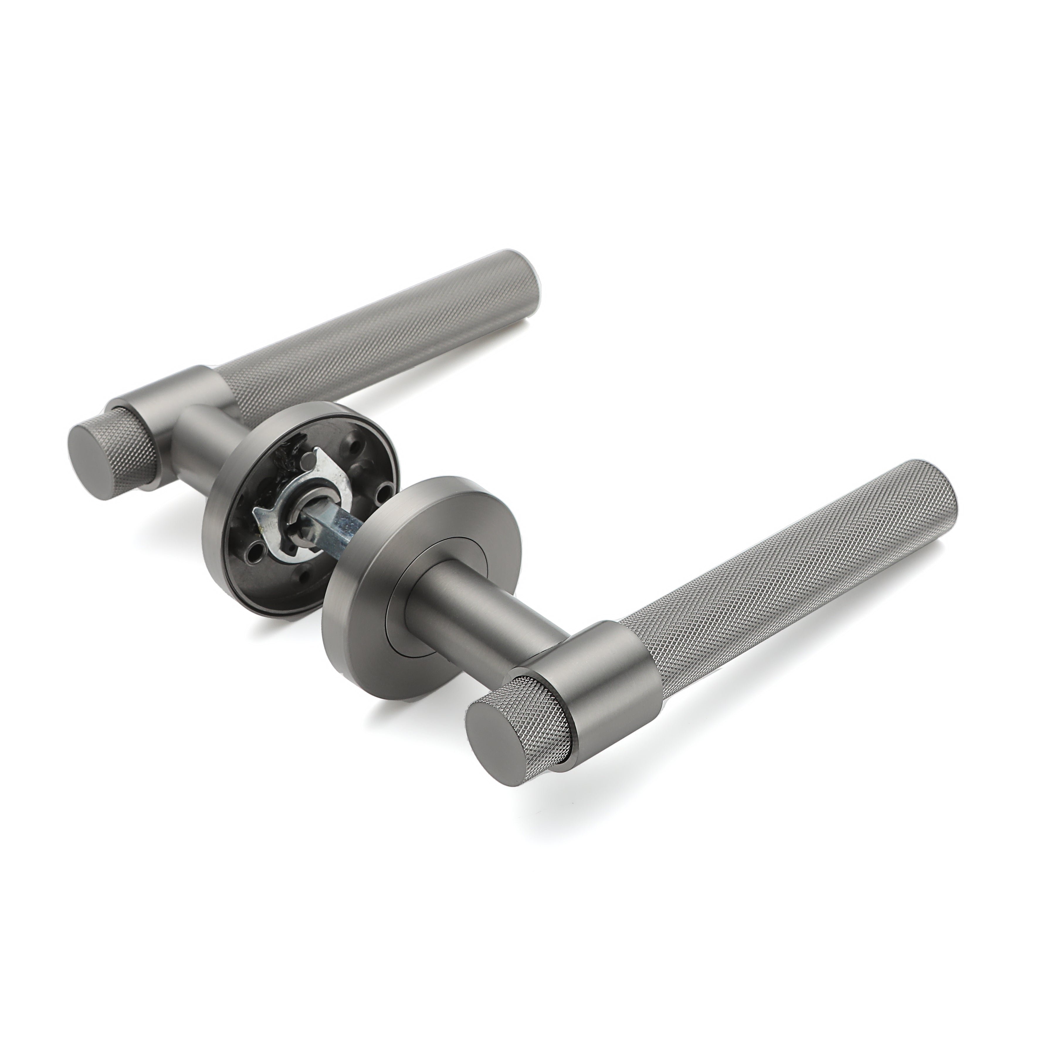 Solid Metal Black Finish Aureus Collection (Pair)