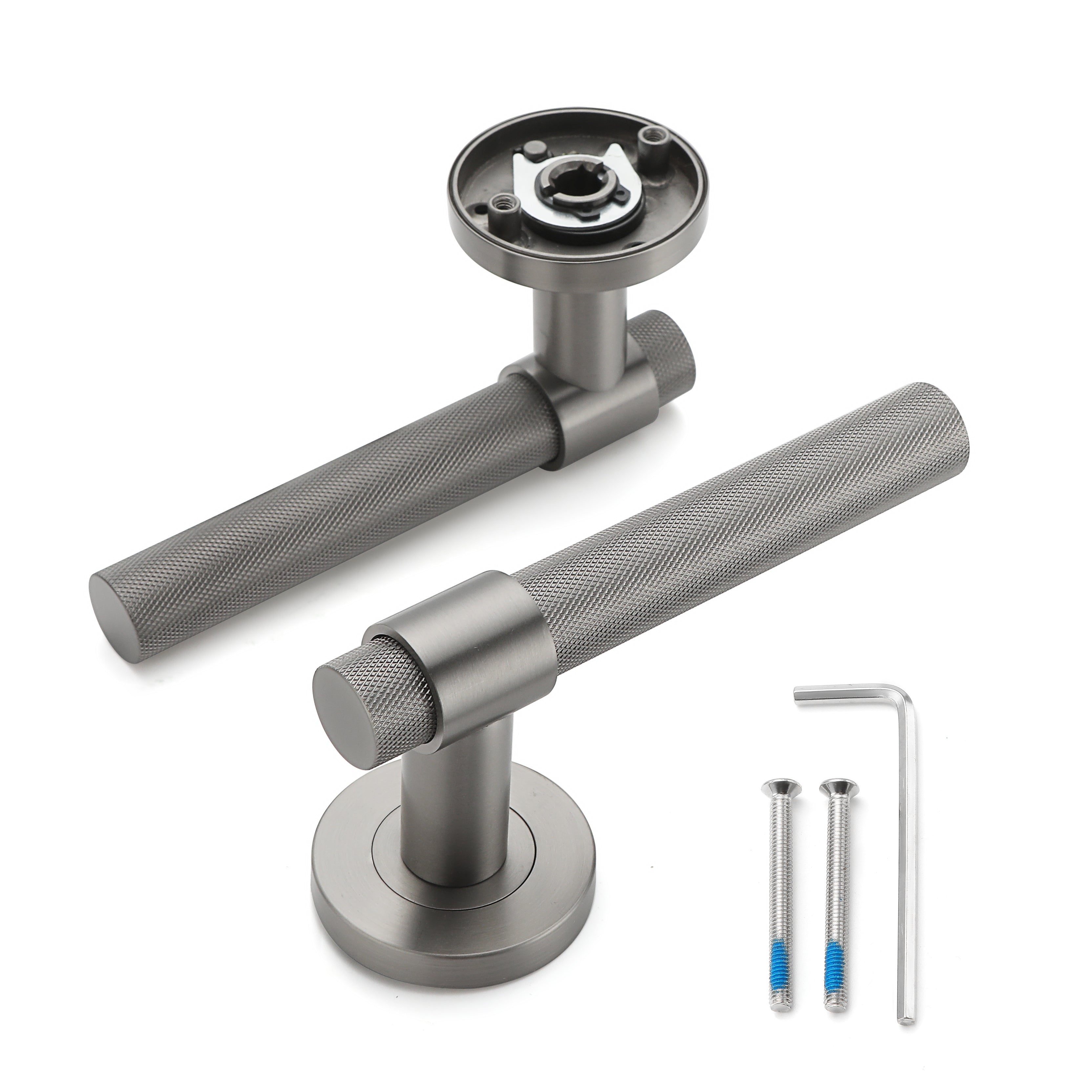 Solid Metal Black Finish Aureus Collection (Pair)