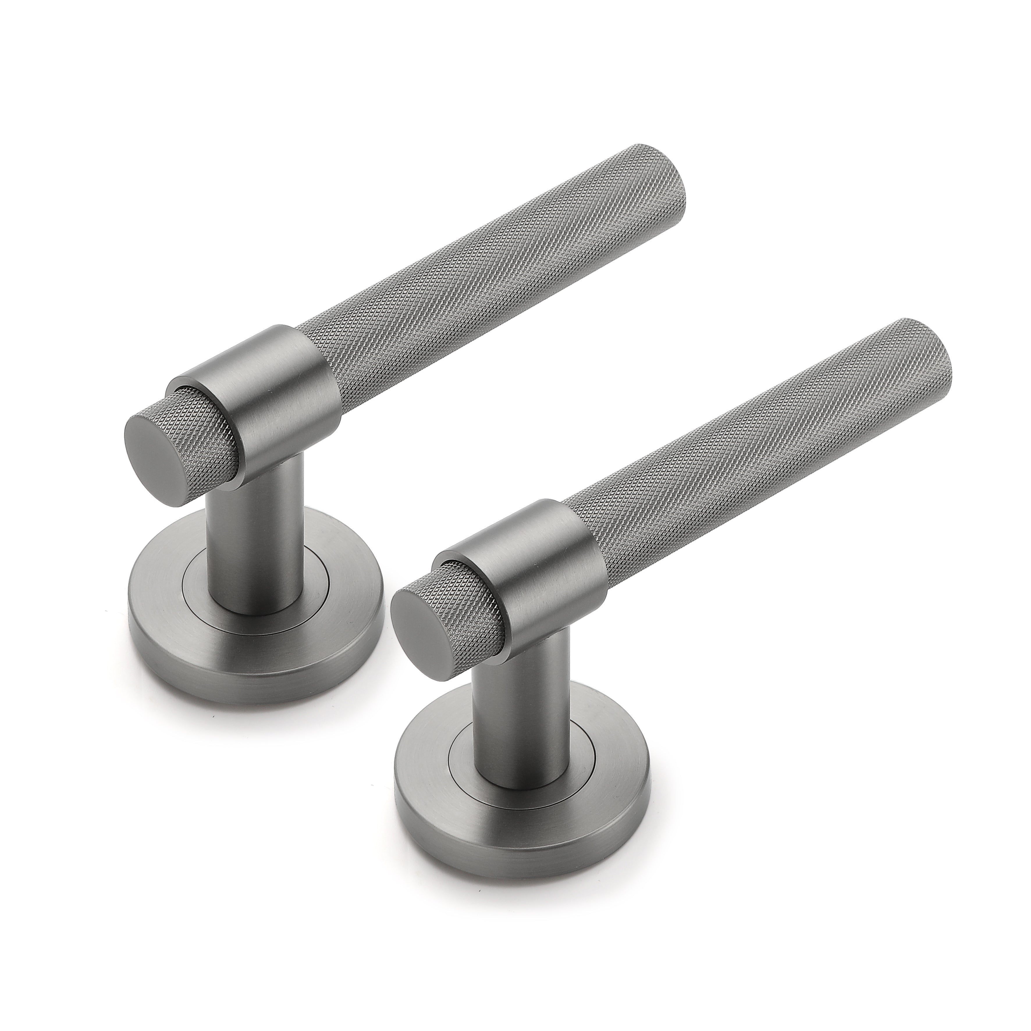 Solid Metal Black Finish Aureus Collection (Pair)