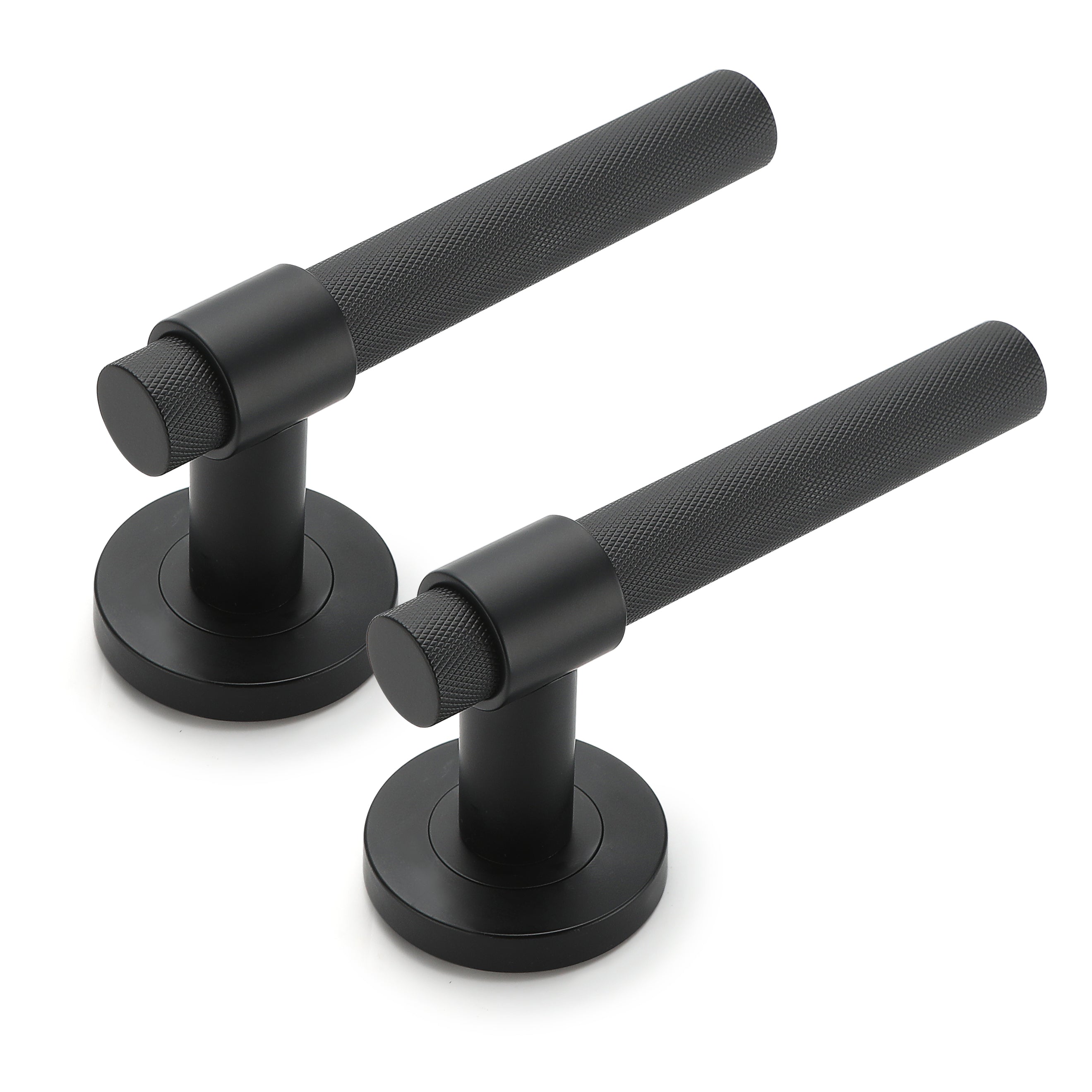 Solid Metal Black Finish Aureus Collection (Pair)