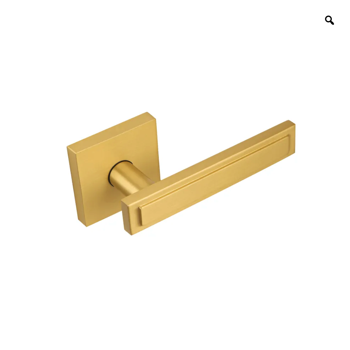 Smoked Bronze Solid Brass Draventh Door Handle (PAIR)