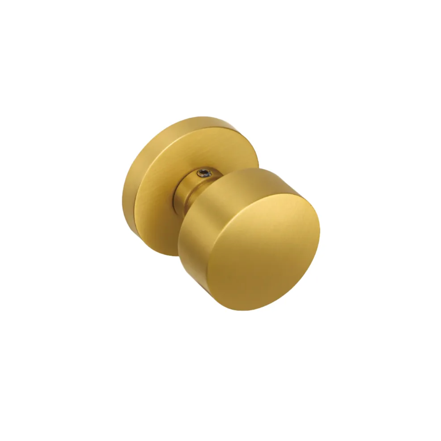 Classic Brass Vellum Collection Door Knobs (Pair)