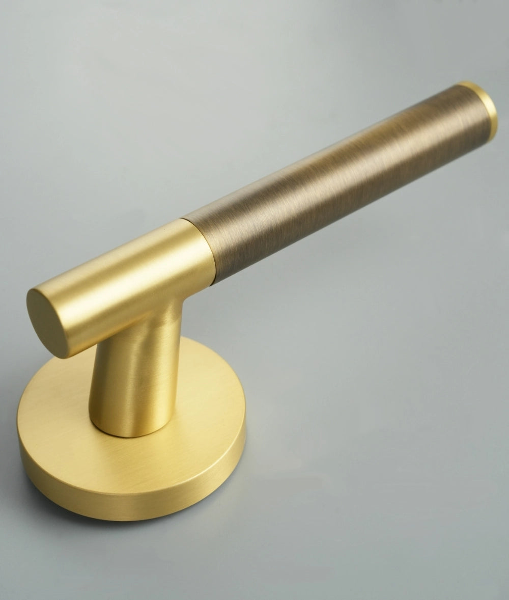 Solid Metal Vellum Solane Handles (Pair)