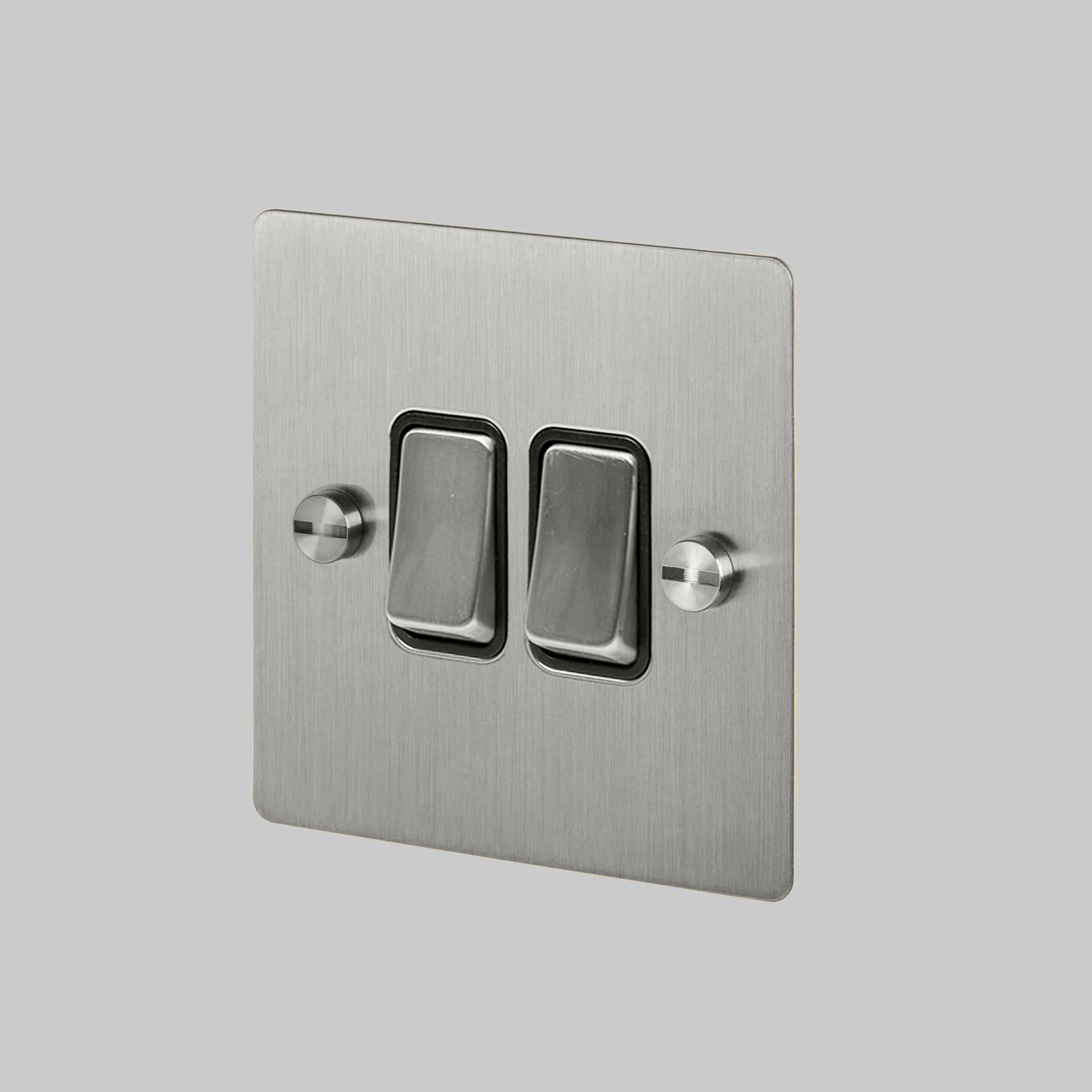 BLACK FORGE DOUBLE ROCKER SWITCH — VELLUM & FORGE