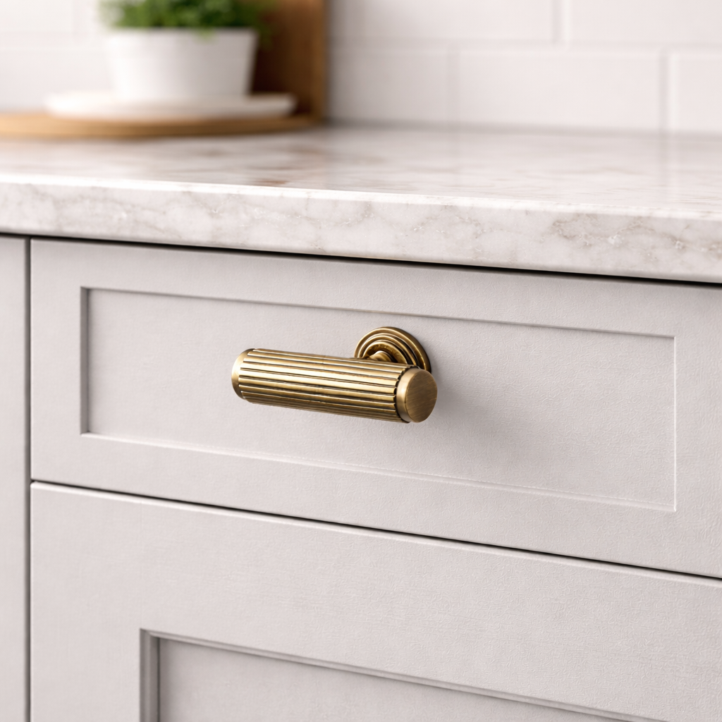 Solid Brass Heavy Metal Rachel T-Bar