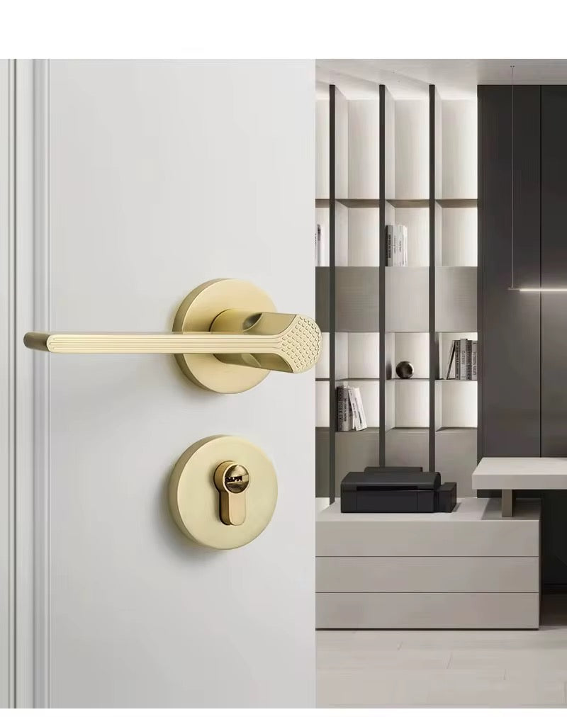 Solid Metal Maple Brass Handles (Pair)