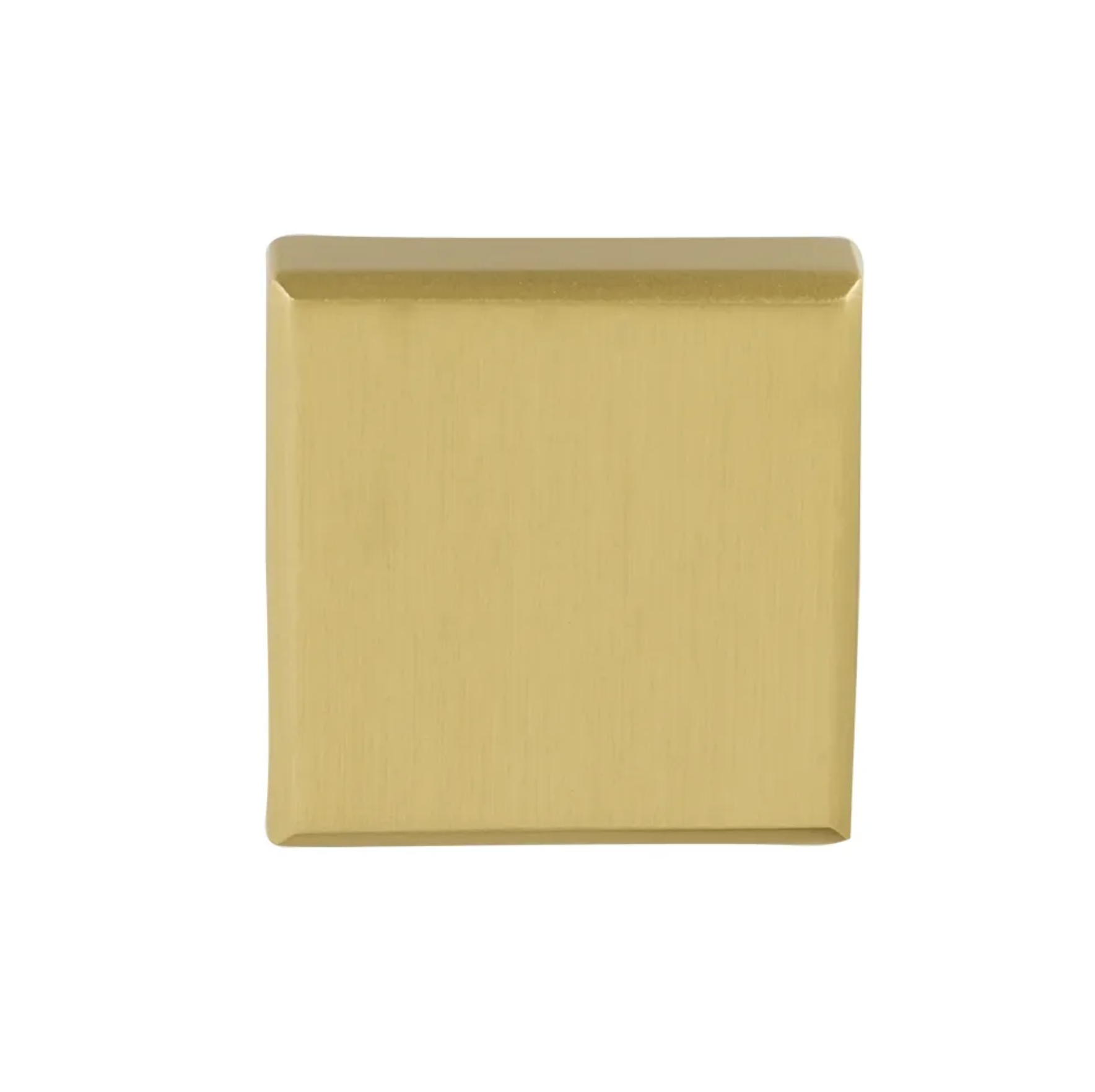 Solid Metal Brass Square Cabinet Knob
