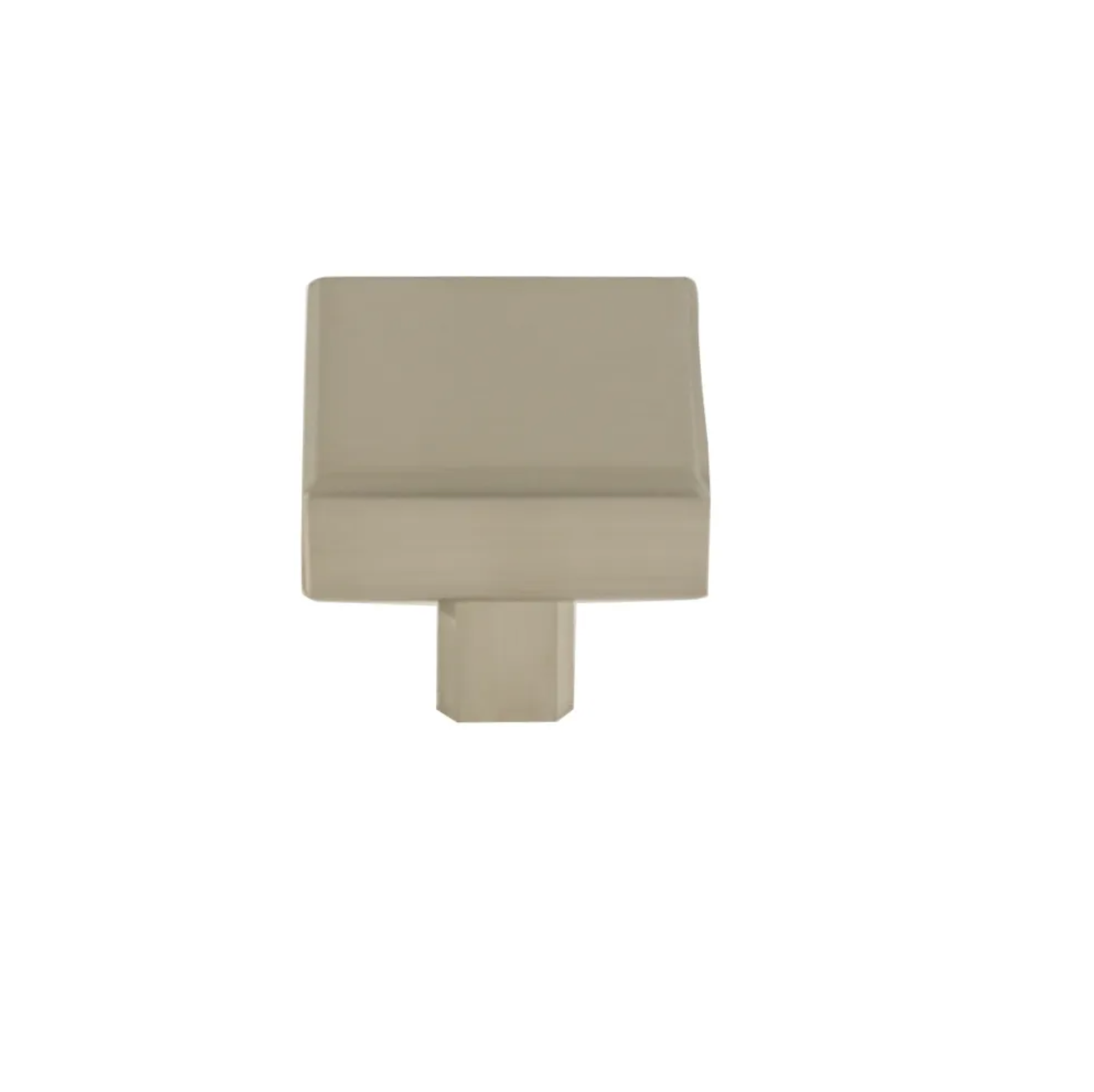 Solid Metal Brass Square Cabinet Knob