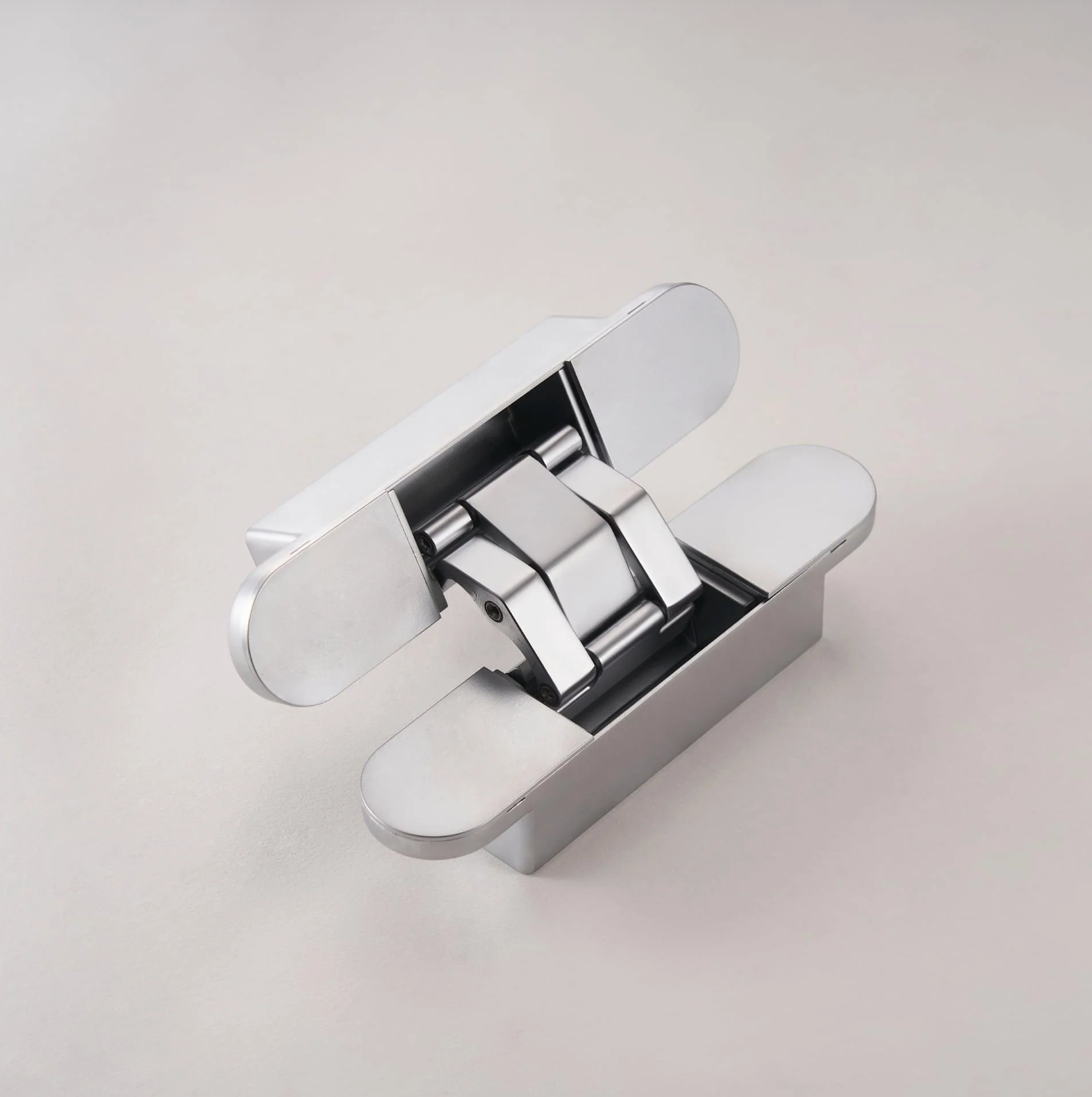Vellum Invisible Door Hinges 3D Adjustable Concealed Hinges Pearly White
